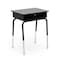 Virco 23-31 in. H, Metal Frame / Particle Board Top 24 in. W X 785MBB - alternate 1